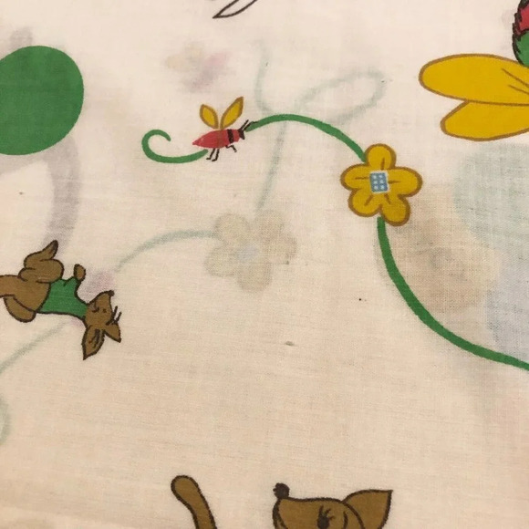 Vintage Winnie The Pooh Pillow Case Eeyore Kanga Owl - Picture 7 of 16